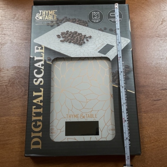 Thyme & Table Luxe Collection Digital Scale New in Box - Picture 8 of 8